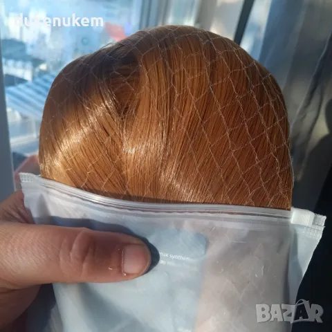 НОВИ! Синтетични екстеншъни за коса, различни видове, снимка 9 - Аксесоари за коса - 47844946