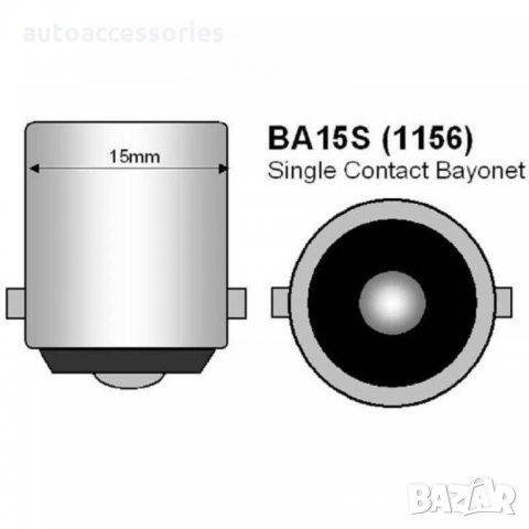 Автомобилна LED крушка BA15S 144 SMD 3014, #1000052389, снимка 2 - Аксесоари и консумативи - 34807264