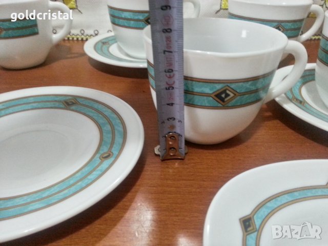 Аркопал чаши за чай, снимка 5 - Антикварни и старинни предмети - 43355984