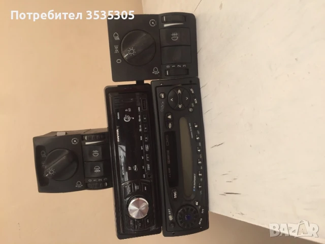 Касетофони ,СД ,USB- Ключ светлини фарове 90561377 GM 90 561 377 Опел Астра Г Opel Astra G 2 бр , снимка 2 - Аксесоари и консумативи - 51221041