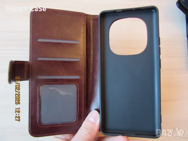 Xiaomi Poco X7 Pro 5G / X7 / X6 Pro / X6 / Кожен калъф тип тефтер, снимка 7 - Калъфи, кейсове - 44228470