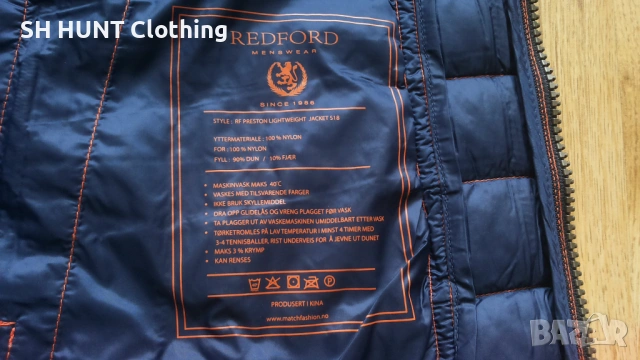 REDFORD DOWN Jacket размер L пухено яке - 2093, снимка 16 - Екипировка - 53457755