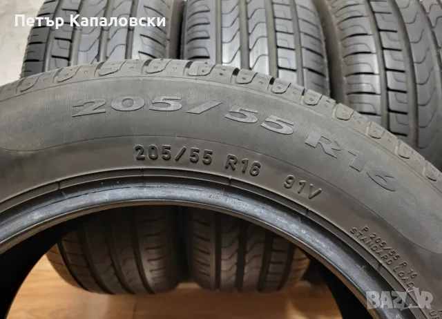 Гуми 205 55 16 Пирели Pirelli 4 броя. Нов внос пи. Не са нови. Гаранция 14 дни срок за връщане