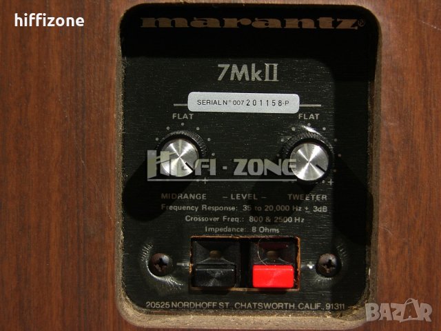 ТОНКОЛОНИ Marantz 7mkll /1, снимка 11 - Тонколони - 38996131