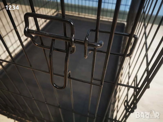 голяма метална клетка за куче 108x72x77см за транспорт и стационар, снимка 5 - За кучета - 53298868