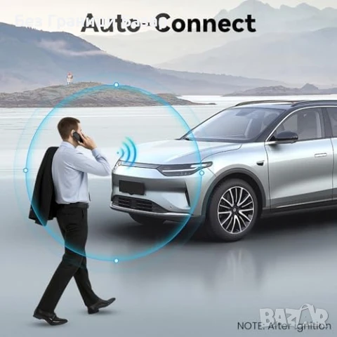 Нов VORTNEXUS M1 Безжичен CarPlay Конвертор за Колата – iOS 10+ адаптер, снимка 6 - Друга електроника - 50555522