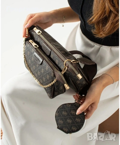 Елегантна дамски чанта "ROSMOD", снимка 3 - Чанти - 53261655