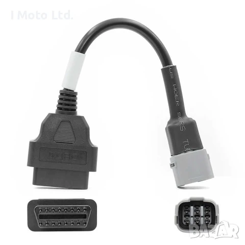 6PIN към OBD2 Адаптер Кабел за Suzuki Мотоциклети