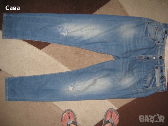 Дънки BENETTON   дамски,М-Л, снимка 2 - Дънки - 32265615