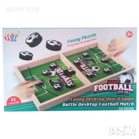 Забавна дървена футболна игра , снимка 2 - Игри и пъзели - 43709862