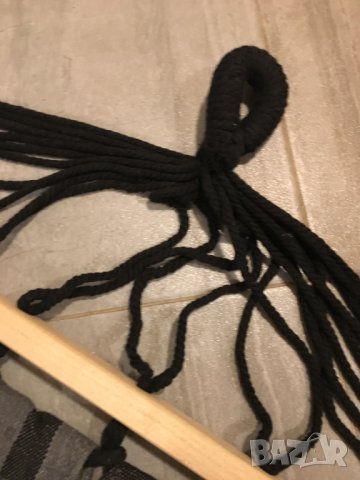 хамак с дървени рейки легло градина открито почивка къмпинг, снимка 6 - Градински мебели, декорация  - 44084522