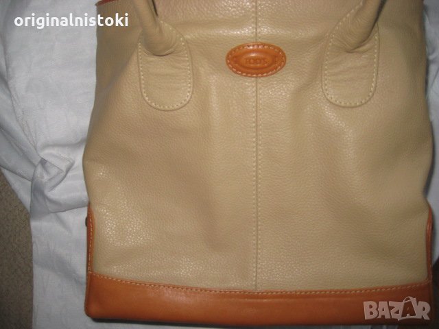 марка ТODS чанта Оригинална Естествена кожа марка ТODS чанта, снимка 8 - Чанти - 28036227