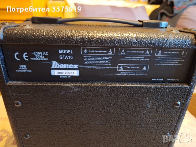 Кубе Ibanez GTA10, снимка 5 - Тонколони - 44000161