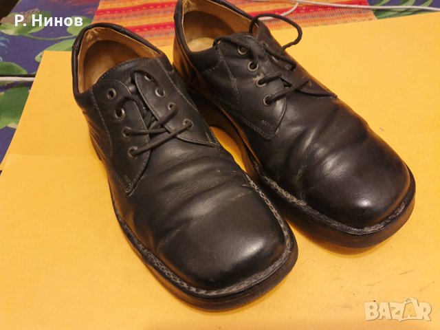 № 43 Yellomiles естествена кожа шита подметка Made in Italy, снимка 7 - Ежедневни обувки - 35155378