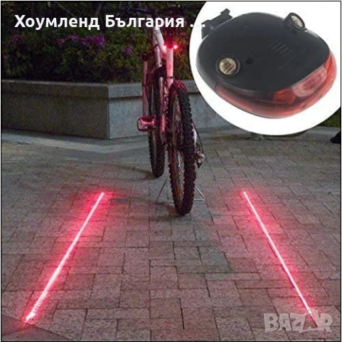 Лазер за колело със 7 режима тип стоп, снимка 2 - Аксесоари за велосипеди - 50496260
