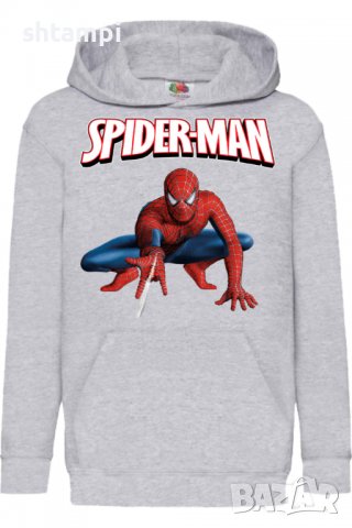 Детски Суитчър/Суитшърт Spider-man 10,Spider-man,Игра,Подарък,Изненада,Забавление,Рожден Ден