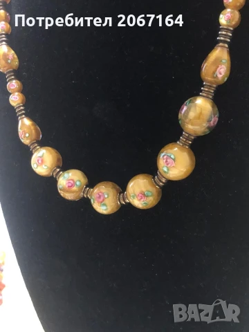 Гердан от художествено стъкло