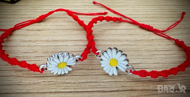 ръчно плетена гривна , снимка 2 - Гривни - 50979366