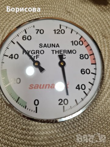 Хигрометър за сауни Saunalux, снимка 1 - Влагоабсорбатори и влагоуловители - 38529930