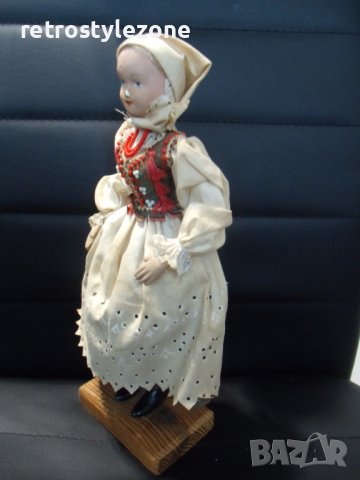 № 7264 стара кукла   - височина 25 см  , снимка 2 - Други ценни предмети - 43064184