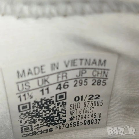 Adidas NMD R1 ‘White Black’ номер 45 ,5-46 оригинални маратонки , снимка 7 - Маратонки - 50713967