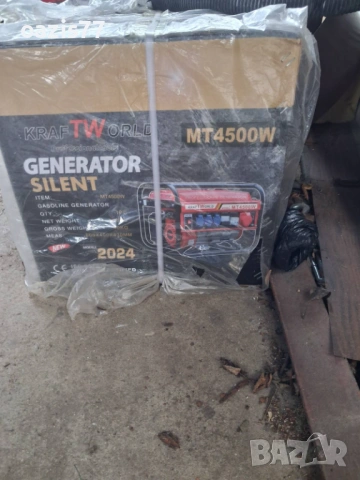 НОВ неразпечатан Генератор Трифазен и   със монофазни контакти.