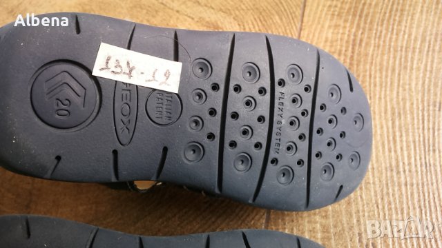 GEOX Размер EUR 20 бебешки сандали естествена кожа 137-12-S, снимка 17 - Детски сандали и чехли - 37251774