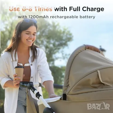 Нова Дискретна електрическа помпа за кърма, 12 нива и 3 режима без BPA, снимка 7 - Помпи за кърма - 47652751