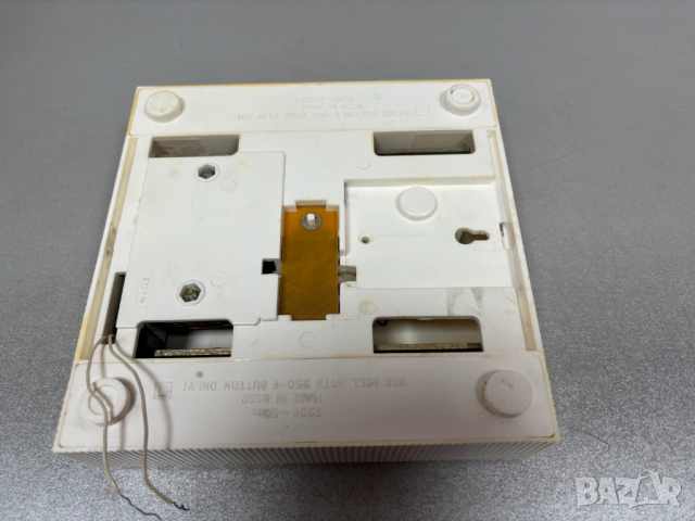 Мелодичен звънец за врата, 220V, СССР, снимка 3 - Антикварни и старинни предмети - 53176580
