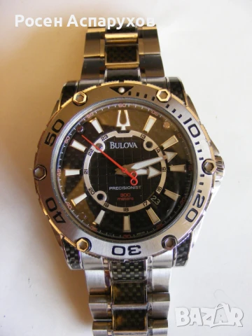 Bulova Precisionist Champlain Watch 300 Meters Carbon, снимка 7 - Мъжки - 51118261