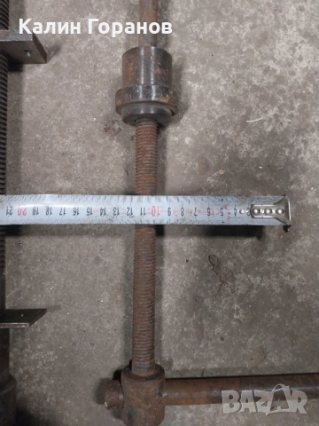 Винт и гайка за менгеме или друго, снимка 5 - Резервни части за машини - 51994231