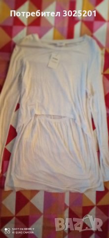 Нова Оригинална Дамска Блуза Туника размер С М Л, снимка 2 - Блузи с дълъг ръкав и пуловери - 43527267
