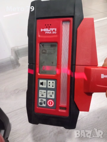 Ротационен лазерен нивелир Hilti PR 30-HVS A12 , снимка 10 - Други инструменти - 53065656