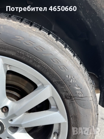 18 цолови алуминиеви джанти за БМВ Х5 със зимни гуми , снимка 3 - Гуми и джанти - 52545972