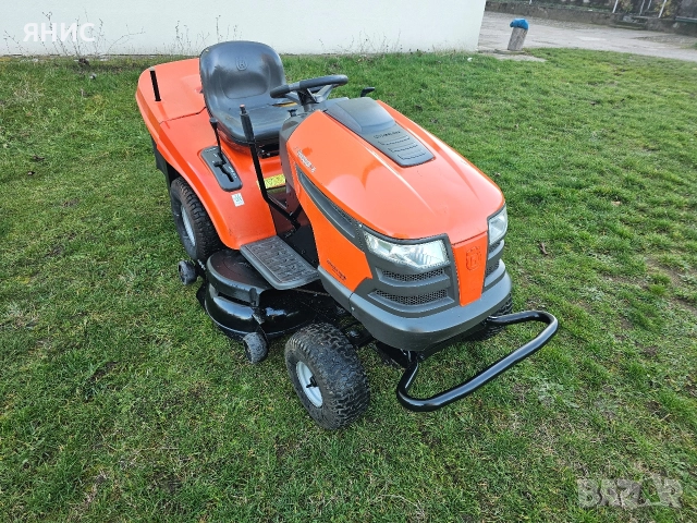 ТРАКТОРНА КОСАЧКА HUSQVARNA 22.КОНЯ. ПЕРФЕКТНА CTH 220 TWIN, снимка 15 - Градинска техника - 52740100