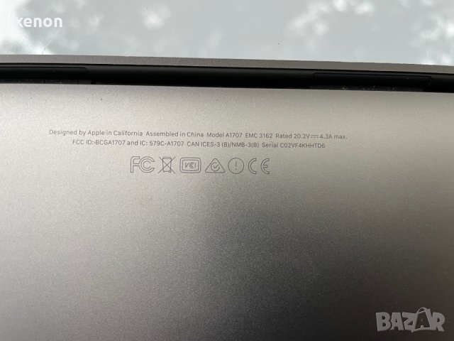 Apple MacBook Pro 15"/2.9 GHz i7 /Mid-2017/RAM-16 GB/VRAM-4 GB/512 GB SSD, снимка 6 - Лаптопи за работа - 38336414