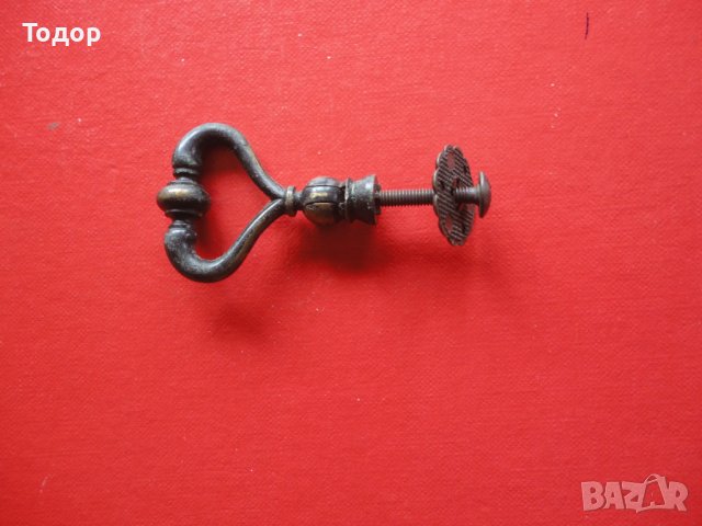 Бронзова дръжка обков , снимка 3 - Други стоки за дома - 40588481