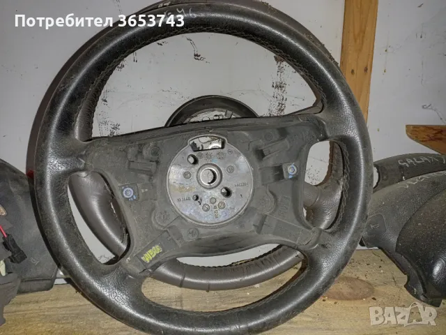 BMW E46 кожен волан , снимка 1 - Части - 48510181