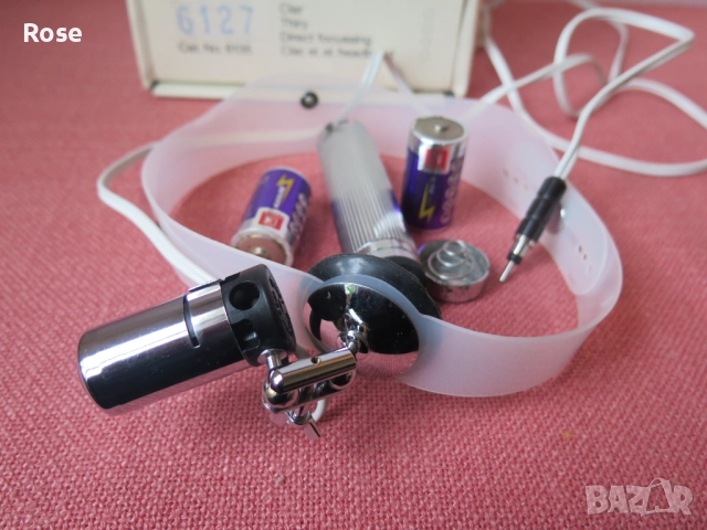 RIESTER  HEADLINGHT -Стар медицински челник, снимка 16 - Медицинска апаратура - 52196976