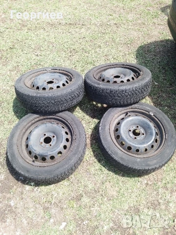 железни джанти 15 цола за Пежо 206, снимка 1