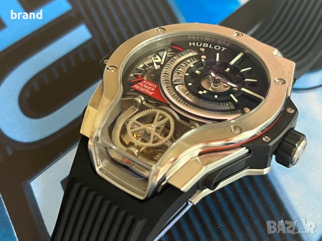 Уникален часовник HUBLOT MP-09 BIG BANG 49мм механичен клас 6А+, снимка 4 - Мъжки - 36991024