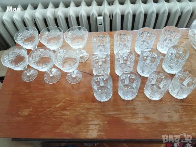 Елегантни кристални чаши за уиски, снимка 11 - Чаши - 50370347