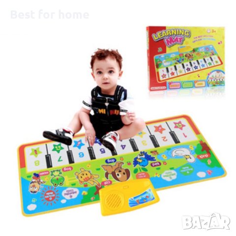 Детско пиано- килимче Coolplay с вградени мелодии и звуци, снимка 6 - Музикални играчки - 43199128