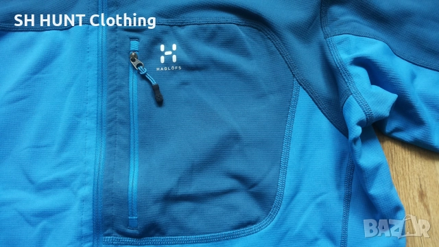 HAGLOFS POLAR Fleece Jacket размер XL поларена горница - 1587, снимка 6 - Екипировка - 52619233