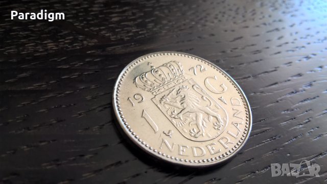 Монета - Нидерландия - 1 гулден | 1972г., снимка 1 - Нумизматика и бонистика - 33196603