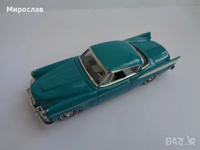 1:43 DINKY MATCHBOX STUDEBAKER GOLDEN HAWK КОЛИЧКА МОДЕЛ, снимка 5 - Колекции - 47288544