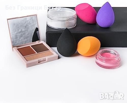 Нови 4 Броя Грим Гъби Блендъри за нанасяне равномерен грим Жени , снимка 3 - Други - 43112961