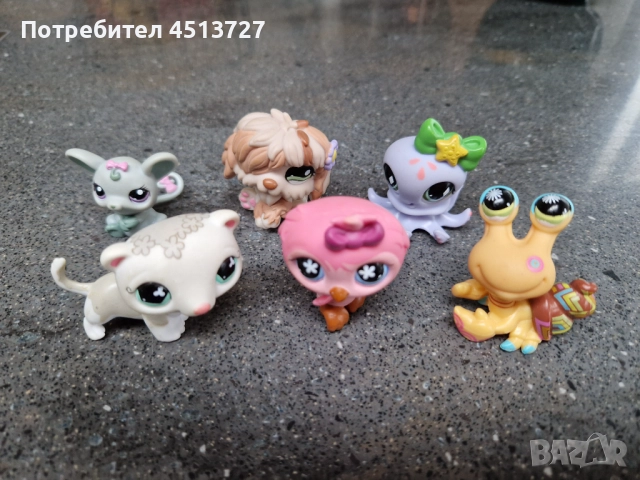Пластмасови фигурки Литъл пет шоп, снимка 2 - Фигурки - 52315360