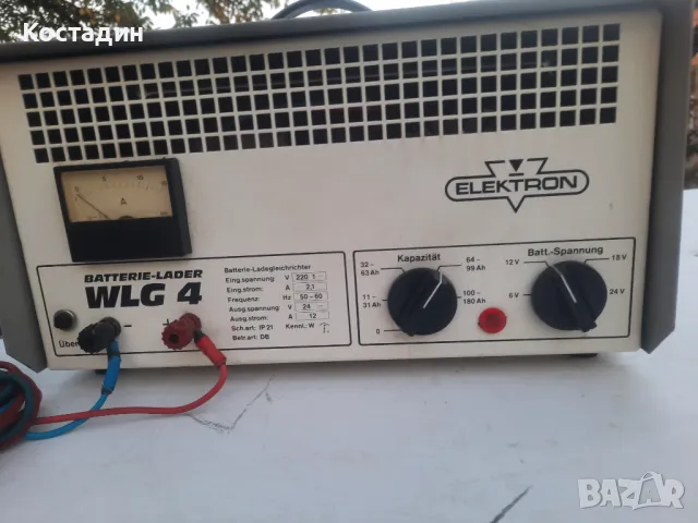 Токоизправител,зарядно Немско  Elektron WLG 4  6-12-18-24v, снимка 7 - Аксесоари и консумативи - 47755345