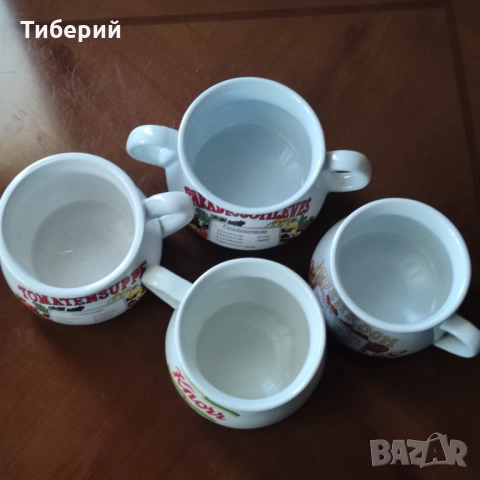 Порцеланови купи/купички с дръжки, снимка 4 - Кутии за храна - 52113661